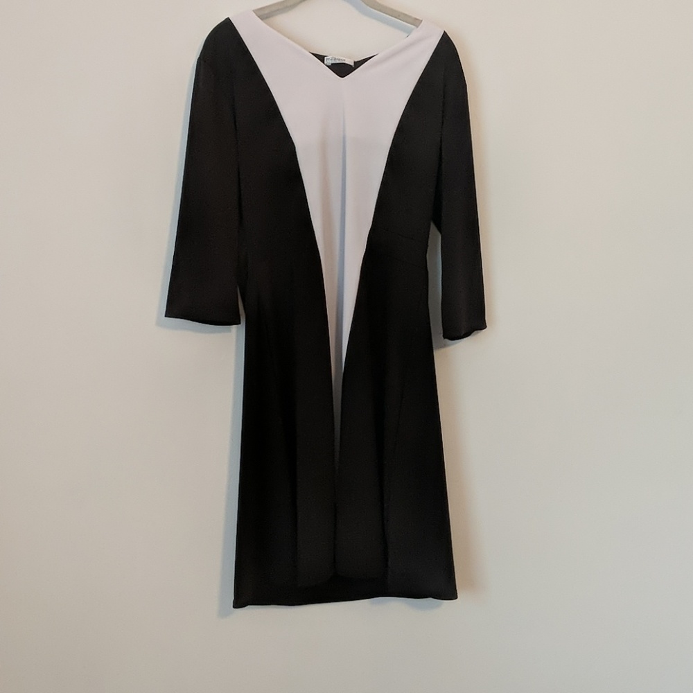 NWT Meanor Color blocked midi dress
